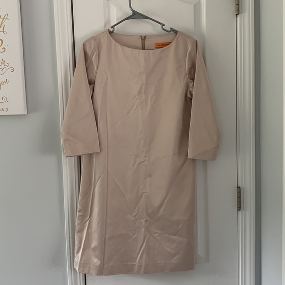 ROBERTA FREYMAN Satin being dress‎ size Small classic elegant formal - Picture 12 of 14